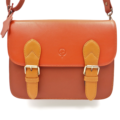 Old School Leather Satchel - Second Nature Leather