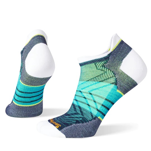 Performance Run Zero Cushion Stripe Low Ankle Socks - Smartwool
