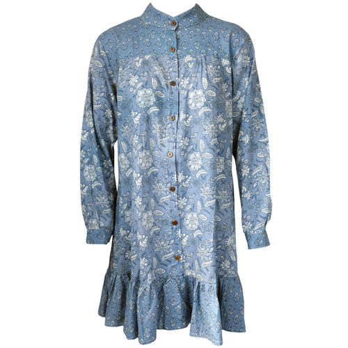 Frilled Cotton Tunic