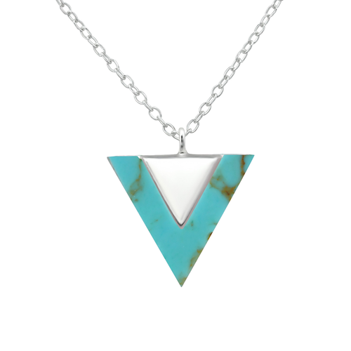 Triangle Pendant Necklace