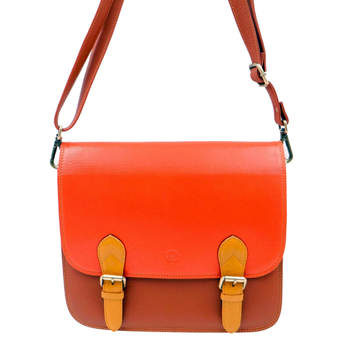 Large Old School Satchel - Second Naure Leather