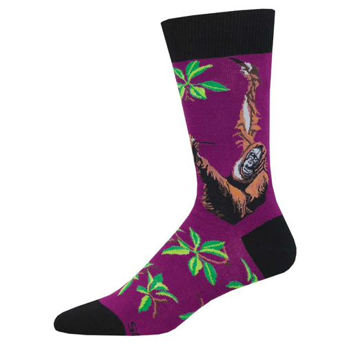 Endangered Species Orangutan Socks - Sock Smith