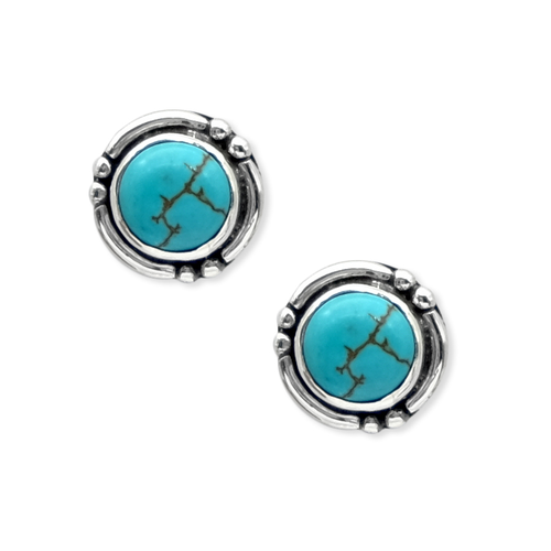 SS Round Stone Studs