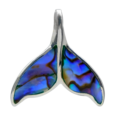 SS Whale Tail Pendant