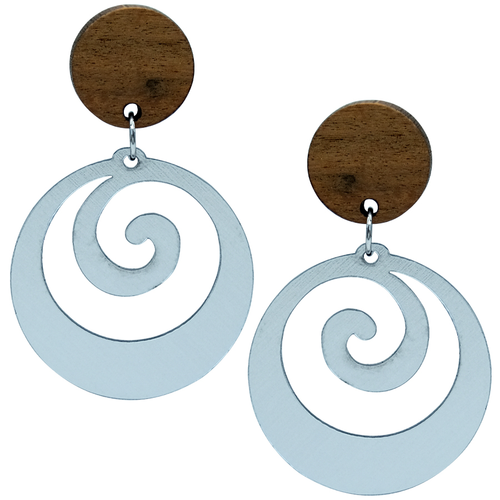 Acrylic Koru Round Wood Studs