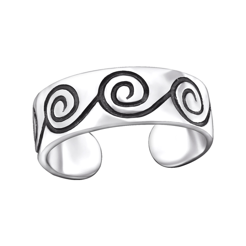 Spiral Toe Ring