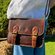 Old School Leather Satchel - Second Nature Leather