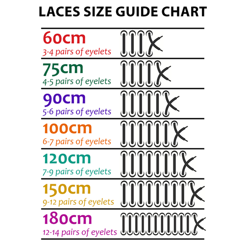 100cm Flat Shoe Laces