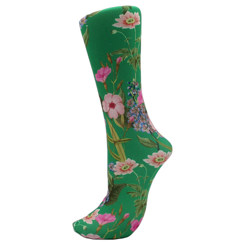 Green Marona Trouser Sock - Celeste Stein