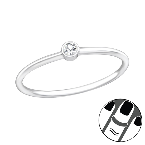 Solitaire Midi Ring