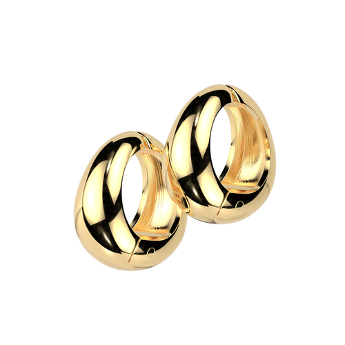 Tear Drop Hoops