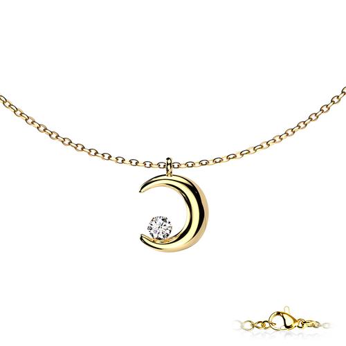 Crescent Moon Necklace