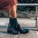Women's Merino Crew Socks - Lamington