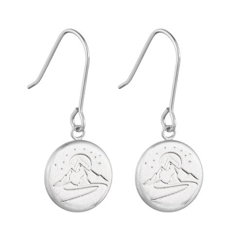 Round Mighty Maunga Earrings - Little Taonga