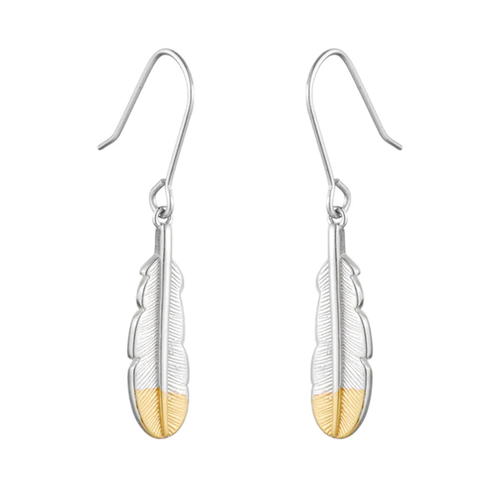 Huia Feather Earrings - Little Taonga