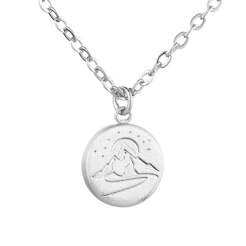 Round Mighty Maunga Necklace - Little Taonga