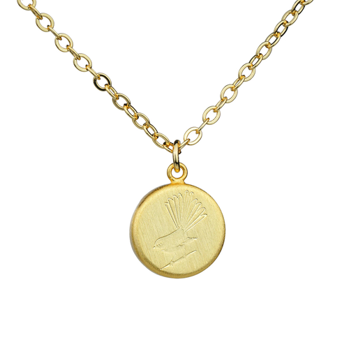 Round Fantail Necklace - Little Taonga