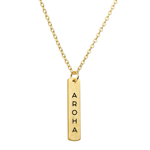 Te Reo Aroha Necklace - Little Taonga
