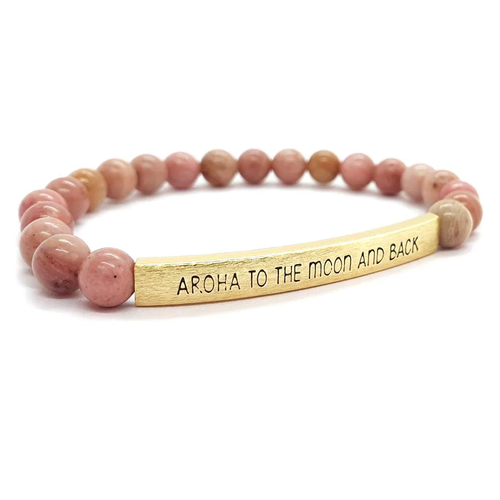 Rhodonite Bracelet - Little Taonga
