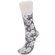 Noir Roses Ankle Sock - Celeste Stein