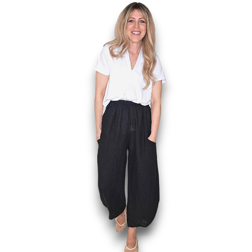 Barrell Linen Pants - Helga May