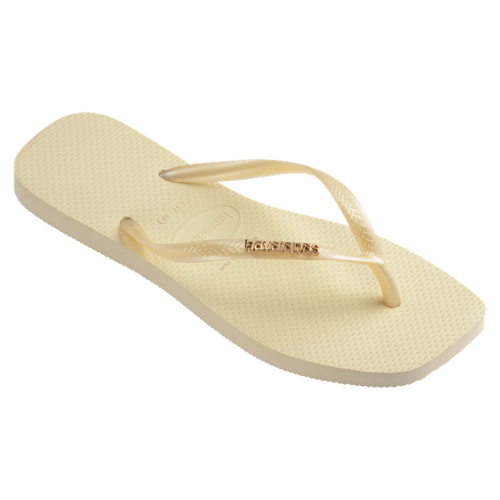 Slim Square Logo Metallic - Havaianas