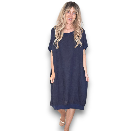 Elastic Hem Dress - Helga May