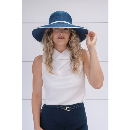 Francesca Wide Brim Hat - Sundaise