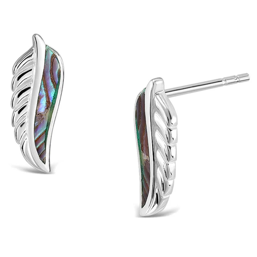 Sterling Silver Fern Studs - Little Taonga
