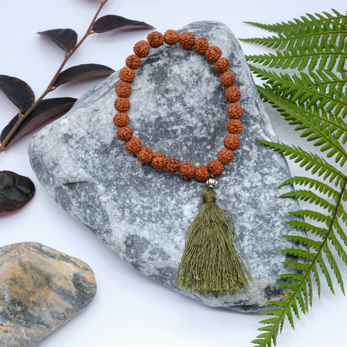 Rudrasksha Beaded Bracelet