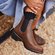 1673 Gusset Heeled Boot - Blundstone