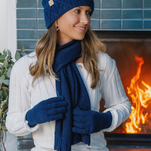 Hotham Cashmere/Wool Gloves - Sundaise