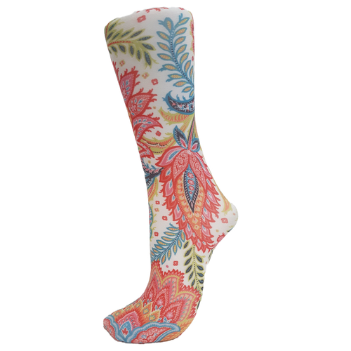 Tropical Calypso Trouser Sock - Celeste Stein