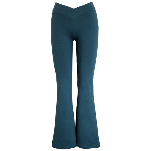 Cotton Lycra Boot Leg Pants