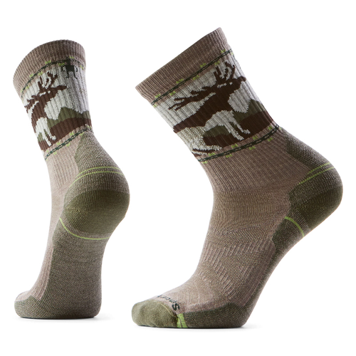 Hike Light Cushion Mountain Moose Socks - Smartwool