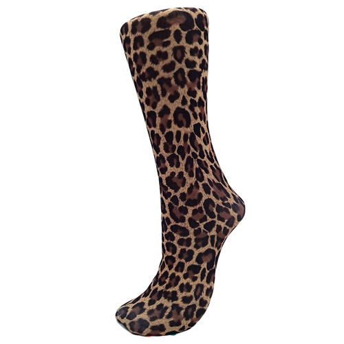 Leopard Compression Socks - Celeste Stein