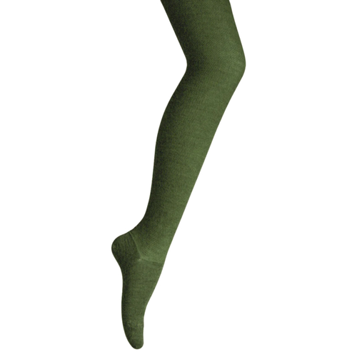 Mosey Textured Merino Tights - Lamington