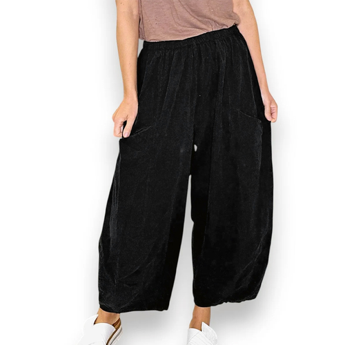 Corduroy Barrel Pants - Helga May