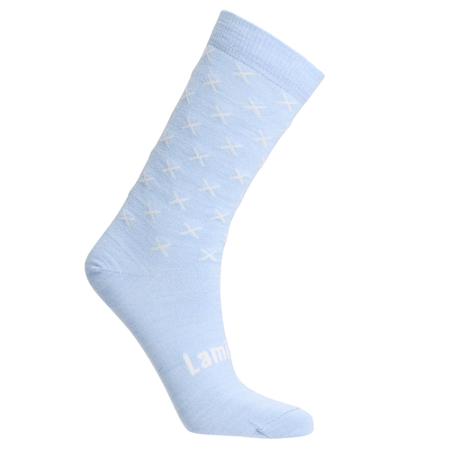 Merino Wool Crew Socks - Lamington