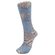 Denim Linen Flowers Trouser Socks - Celeste Stein