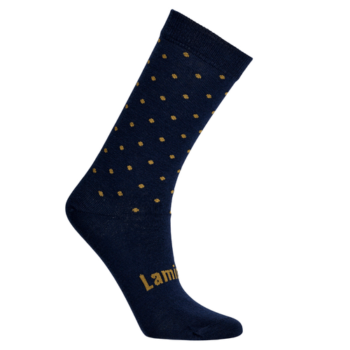 Merino Crew Soft Cuff Socks - Lamington