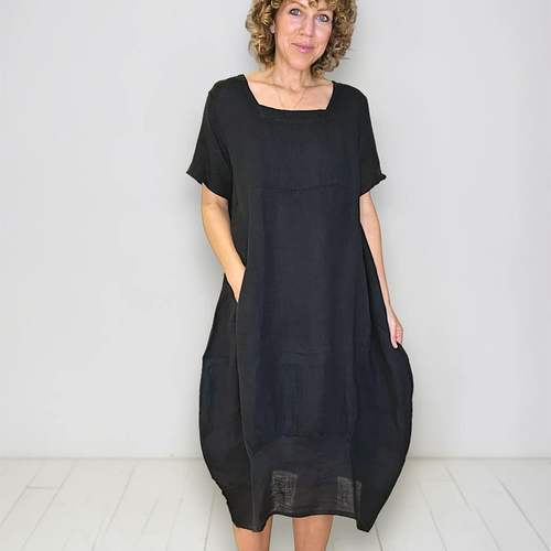 Plain Mid Sleeve Maxi - Helga May