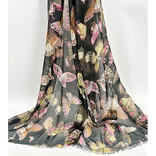 Viscose Butterfly Scarf