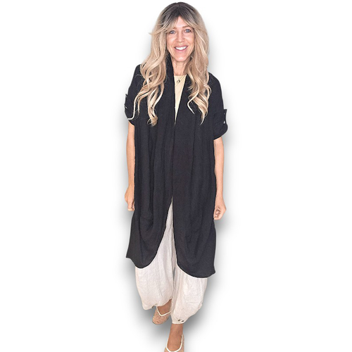 Linen Cover Up - Helga May