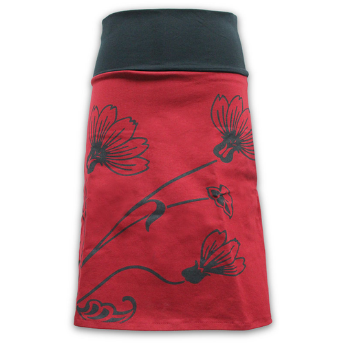 Flower Lycra Skirt