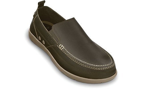 CROCS | Shoes | Crocs Harborline Mens Size 3m Brown Casual Classic Boat  Loafers Shoes 11371 | Poshmark